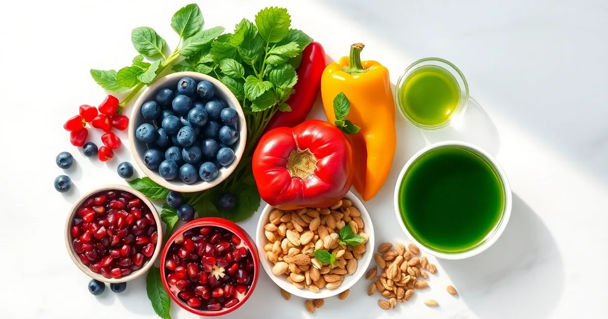 Antioksidan Besinler Yaşlanma Karşıtı Rehberi: En Etkili Gıdalar 2026