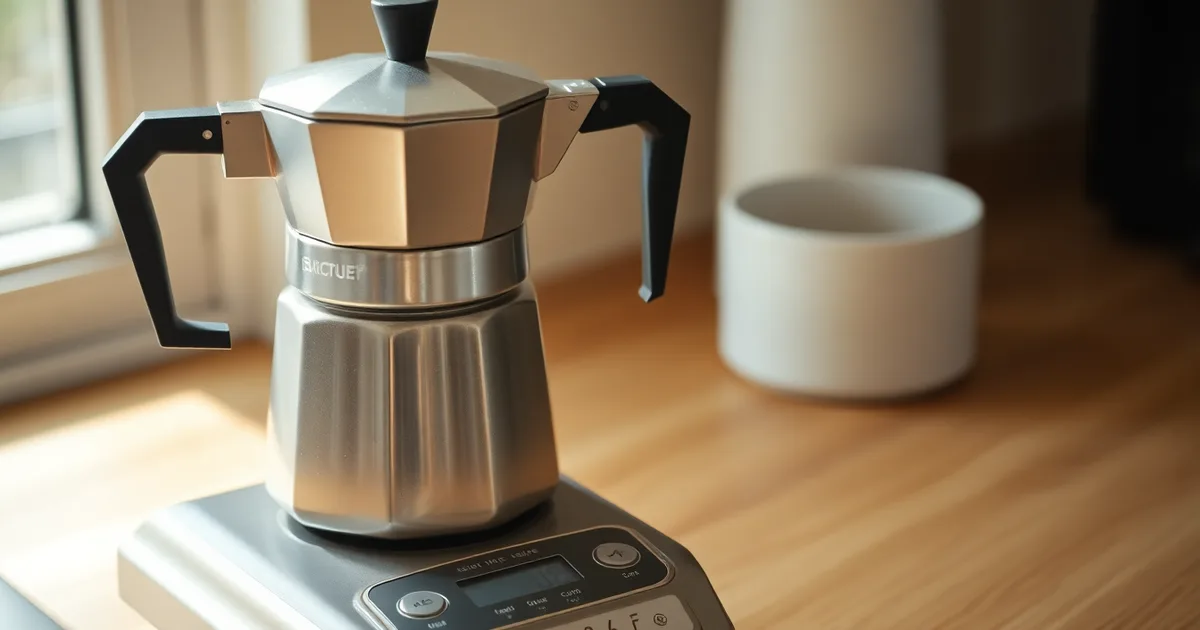 The Best Coffee to Water Ratio for a Moka Pot: 1:10 to 1:12 by Weight