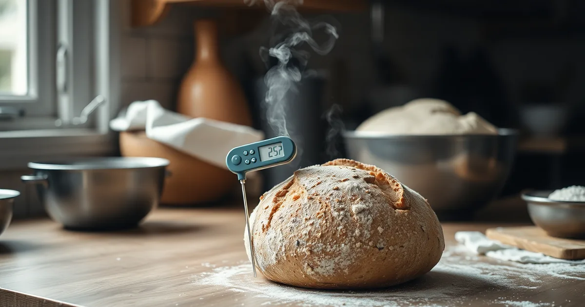 Why Does My Bread Taste Like Yeast? Fix It With One Thermometer