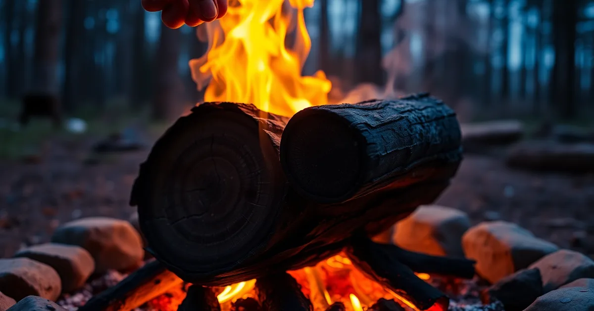 Why Is My Campfire Wood Hissing and Not Burning?