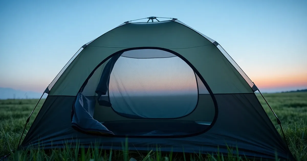 Why Your Tent's Inside Walls Are Wet Every Morning