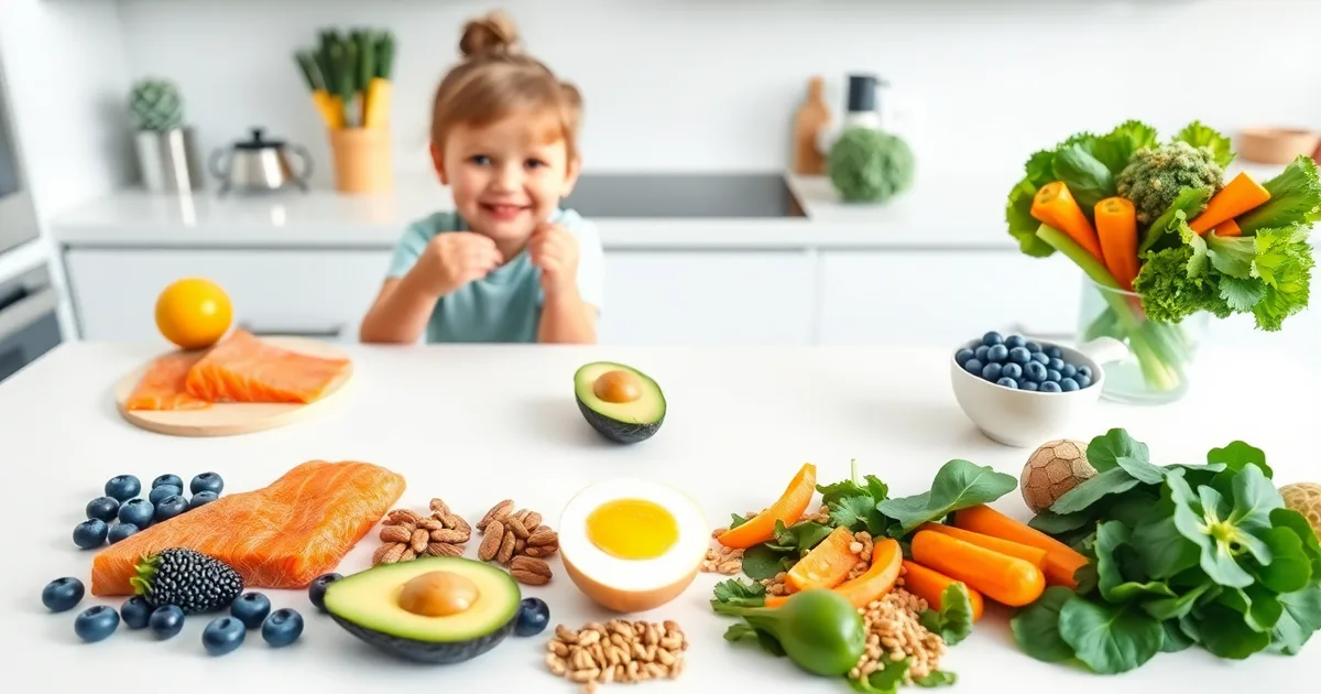 Çocuk Gelişimi Süper Besinler: Beyin ve Fiziksel Gelişim Rehberi 2026