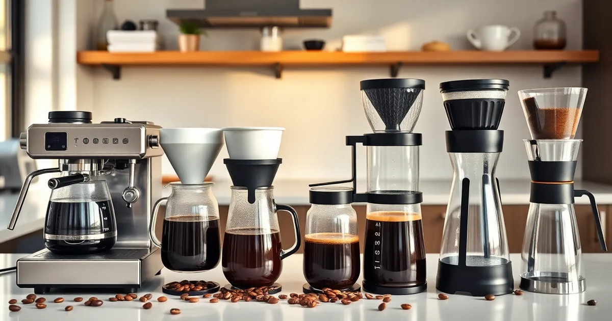 Coffee Brewing Methods Comparison: Complete Guide to Techniques 2026