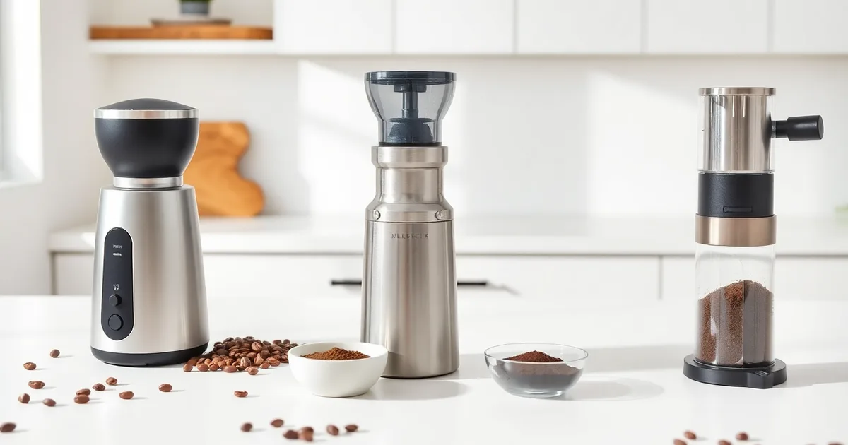 Coffee Grinder Types Comparison: Complete Buying Guide 2026