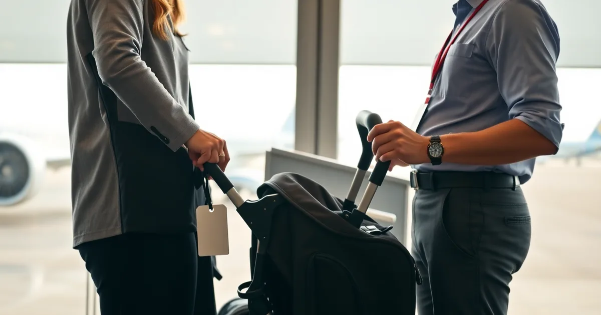 Can You Bring a Stroller on a Plane and Gate Check It?
