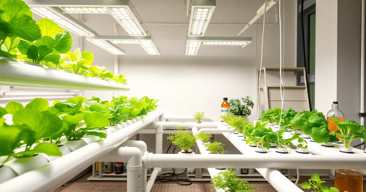 Hemmaodling Hydroponik: Komplett Guide för Nybörjare 2026