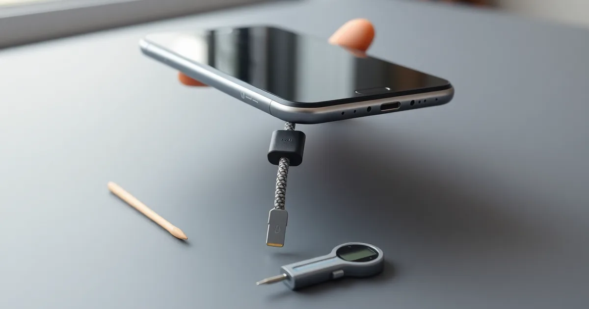 USB-C Port Loose? Test the Cable, Then Clear the Lint