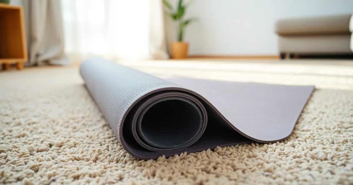 Why Your Yoga Mat Slips on Carpet (It's Not the Mat)